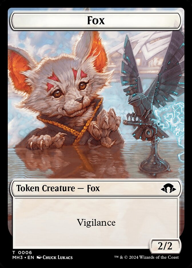 Fox card front
