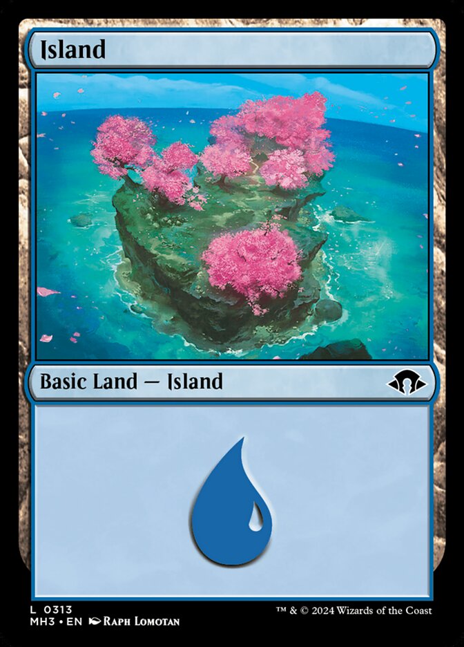 Island card front