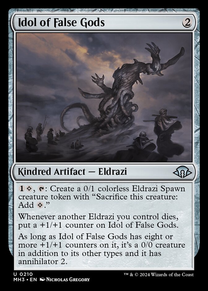 Idol of False Gods card front