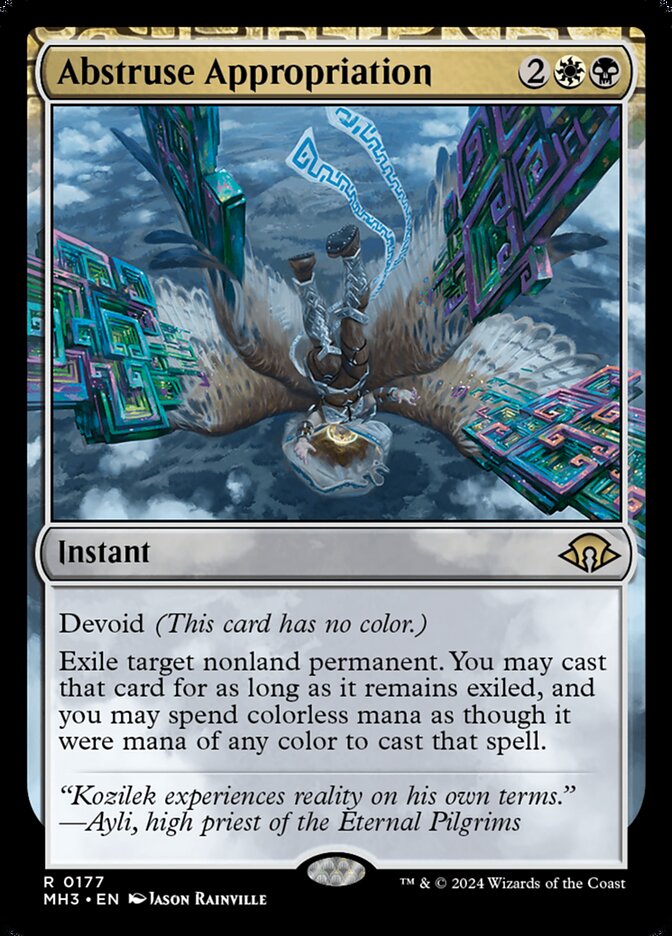 Abstruse Appropriation card front