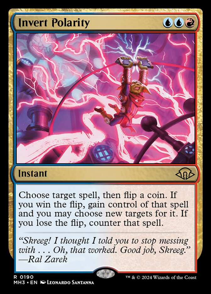 Invert Polarity card front