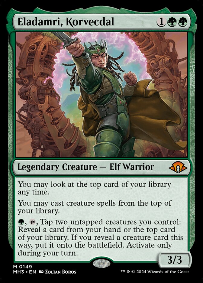 Eladamri, Korvecdal card front