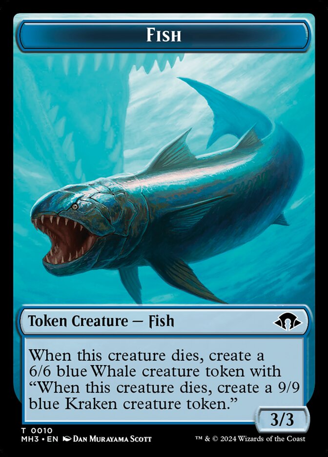 Fish card front