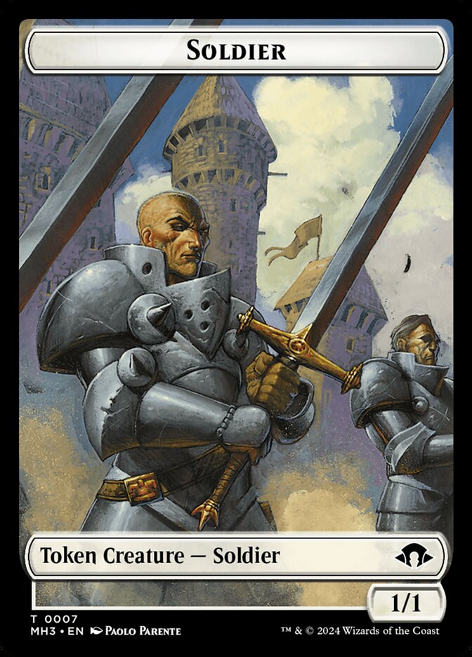 Soldier card front