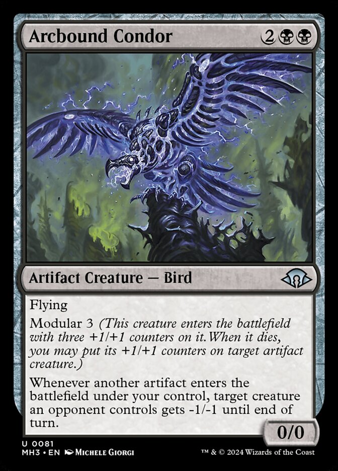 Arcbound Condor card front