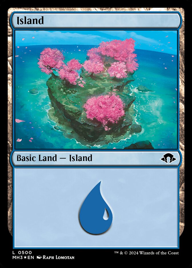 Island card front