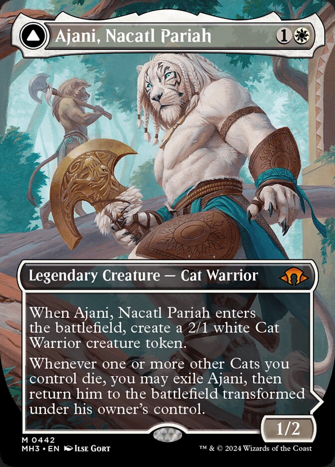 Ajani, Nacatl Pariah card front