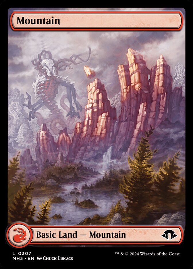 Mountain card front