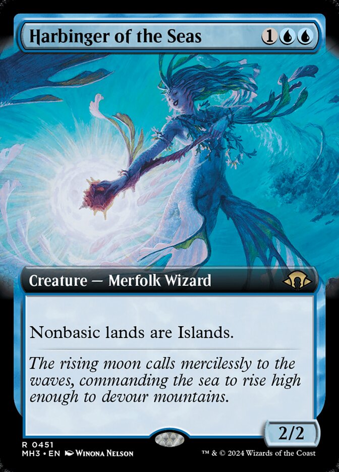 Harbinger of the Seas card front