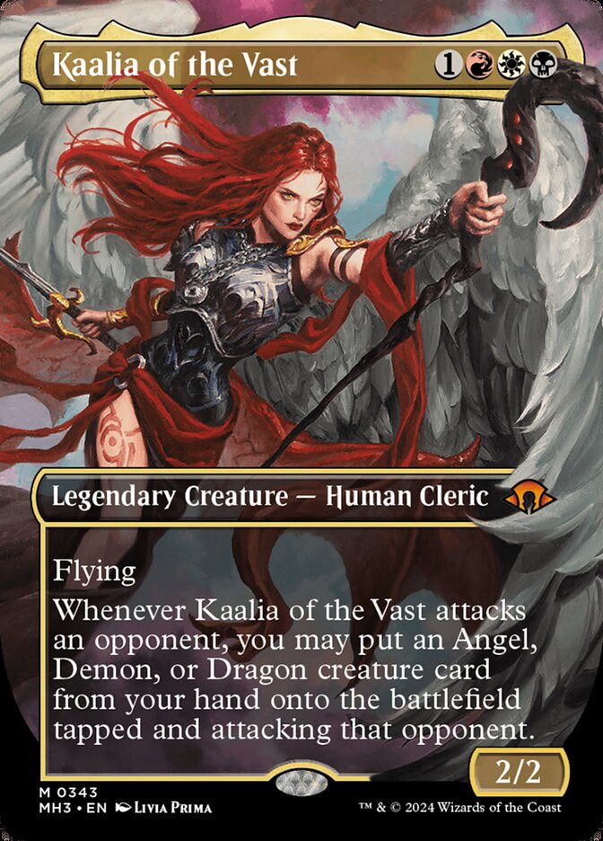 Kaalia of the Vast card front