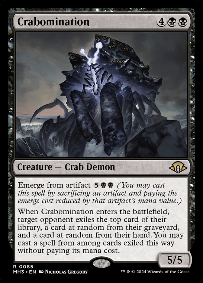 Crabomination card front