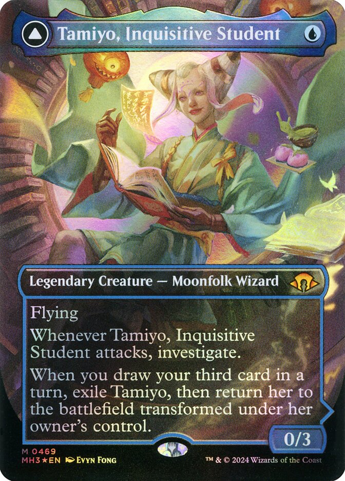 Tamiyo, Inquisitive Student card front