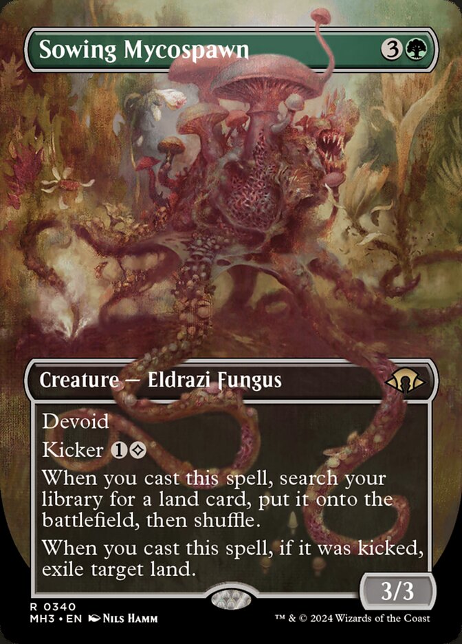 Sowing Mycospawn card front