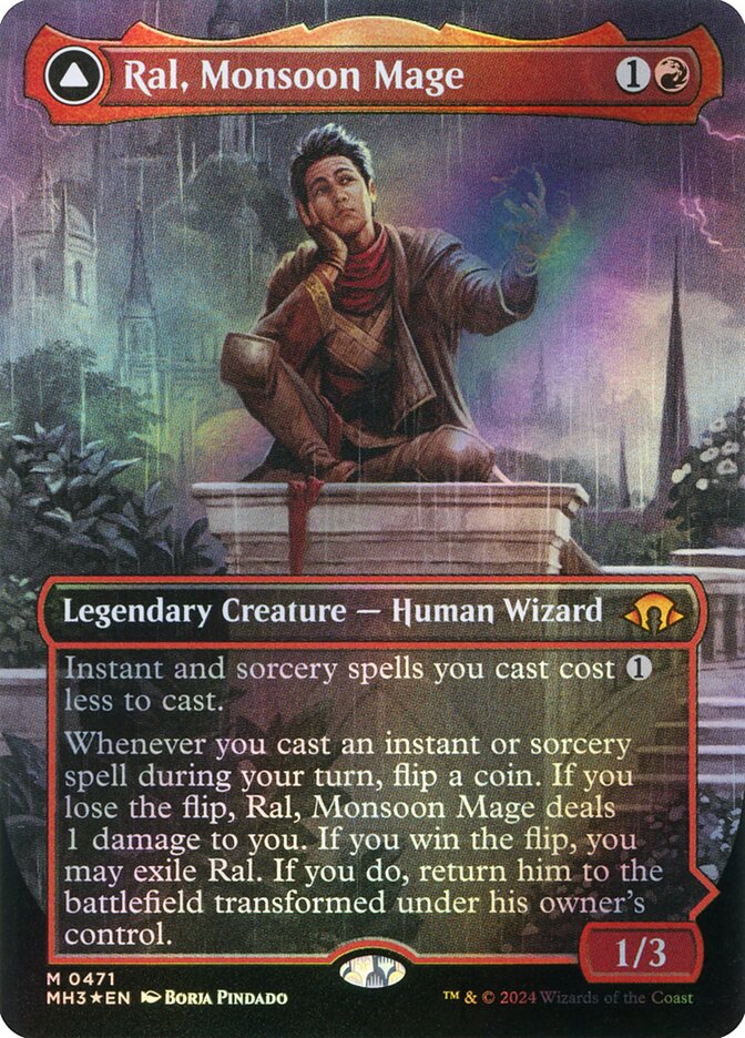 Ral, Monsoon Mage card front
