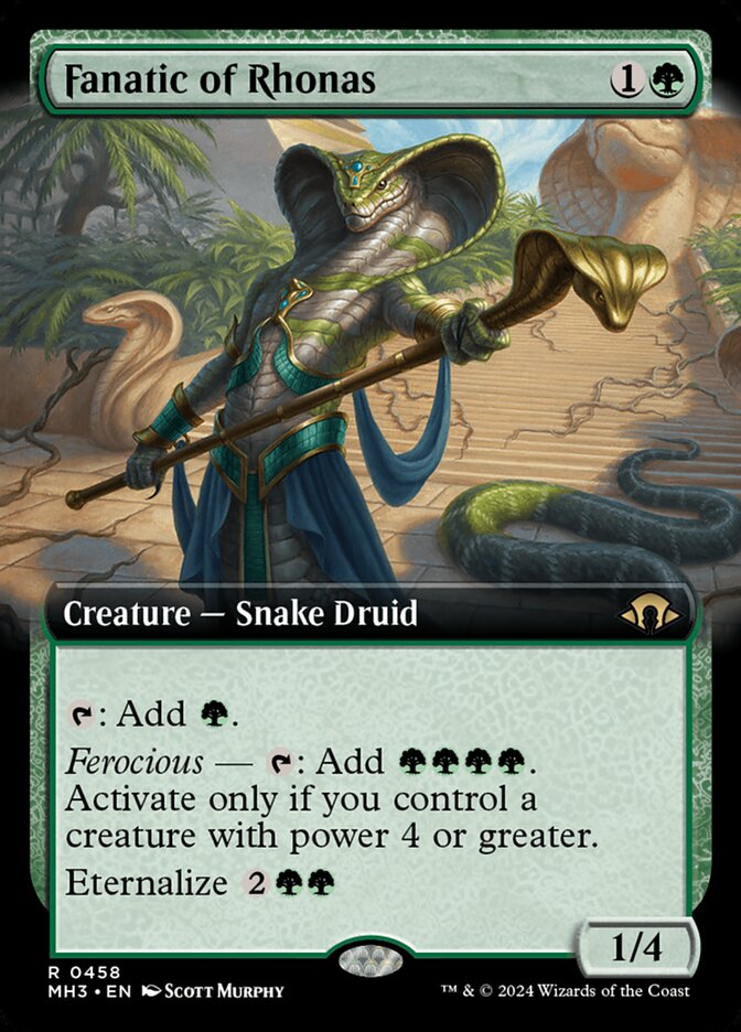 Fanatic of Rhonas card front