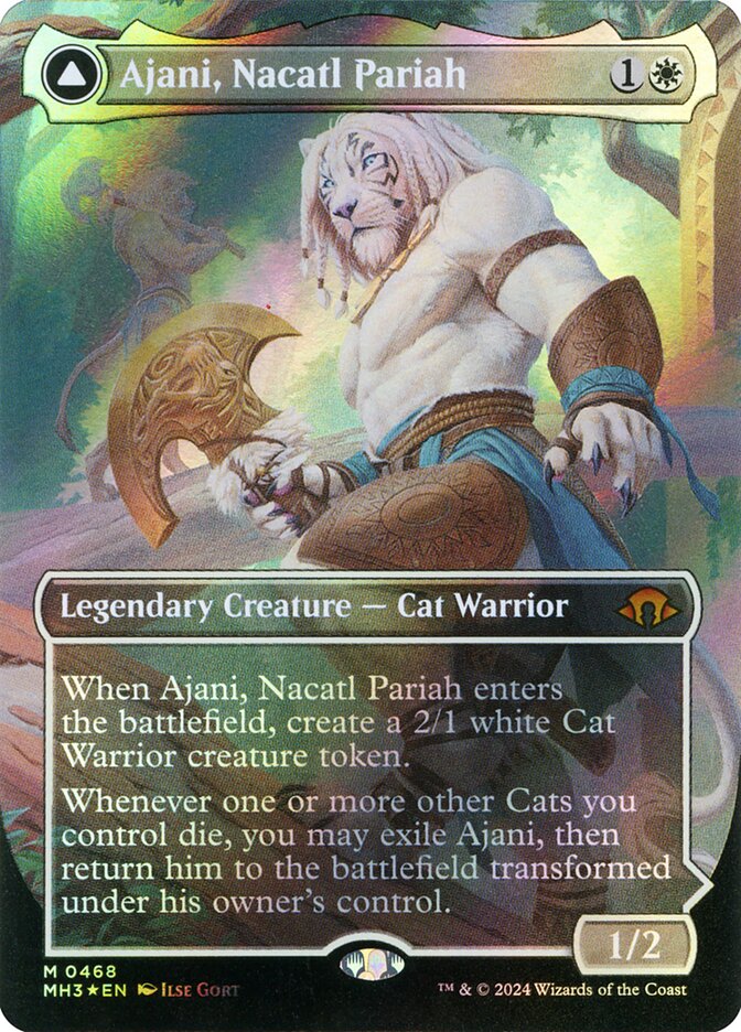 Ajani, Nacatl Pariah card front