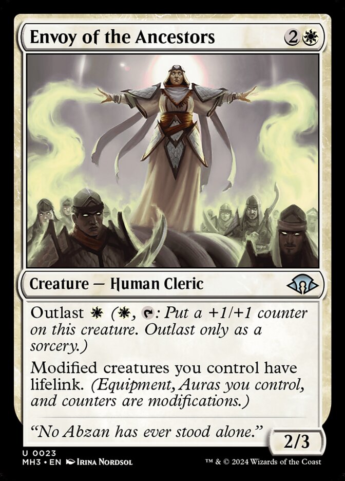 Envoy of the Ancestors card front