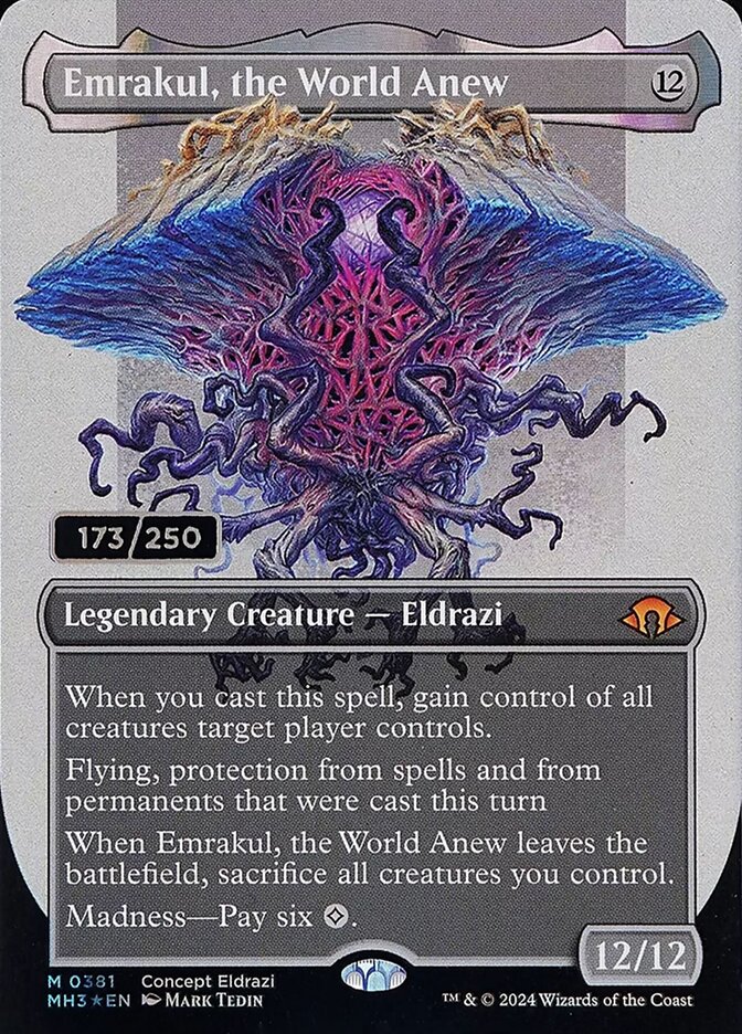 Emrakul, the World Anew card front