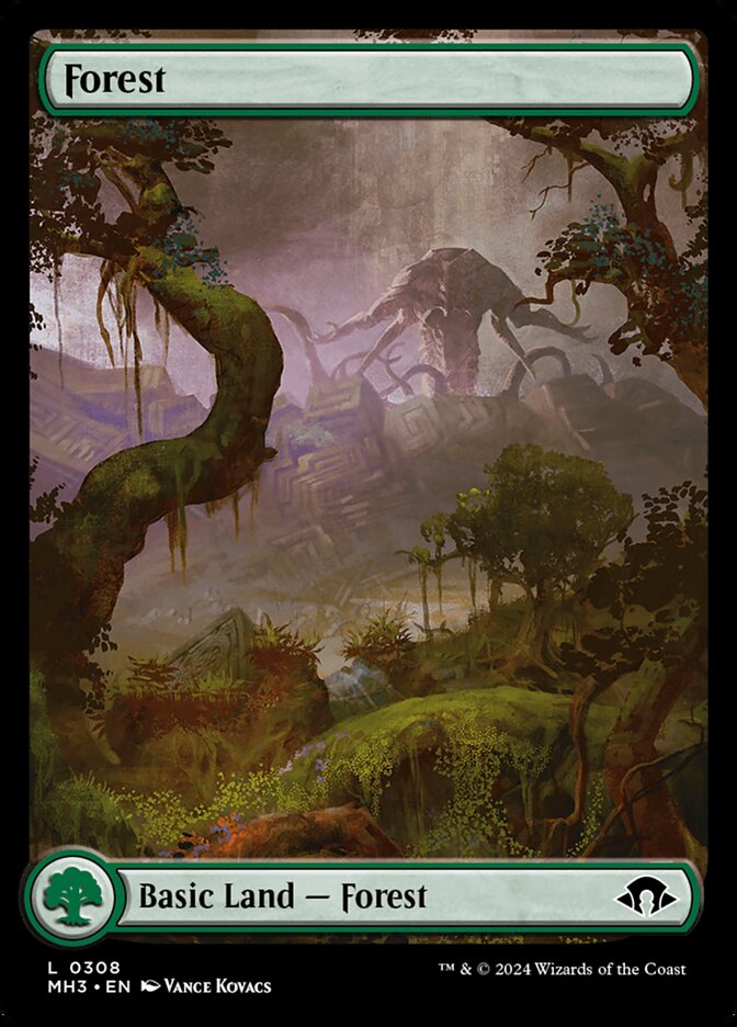 Forest card front