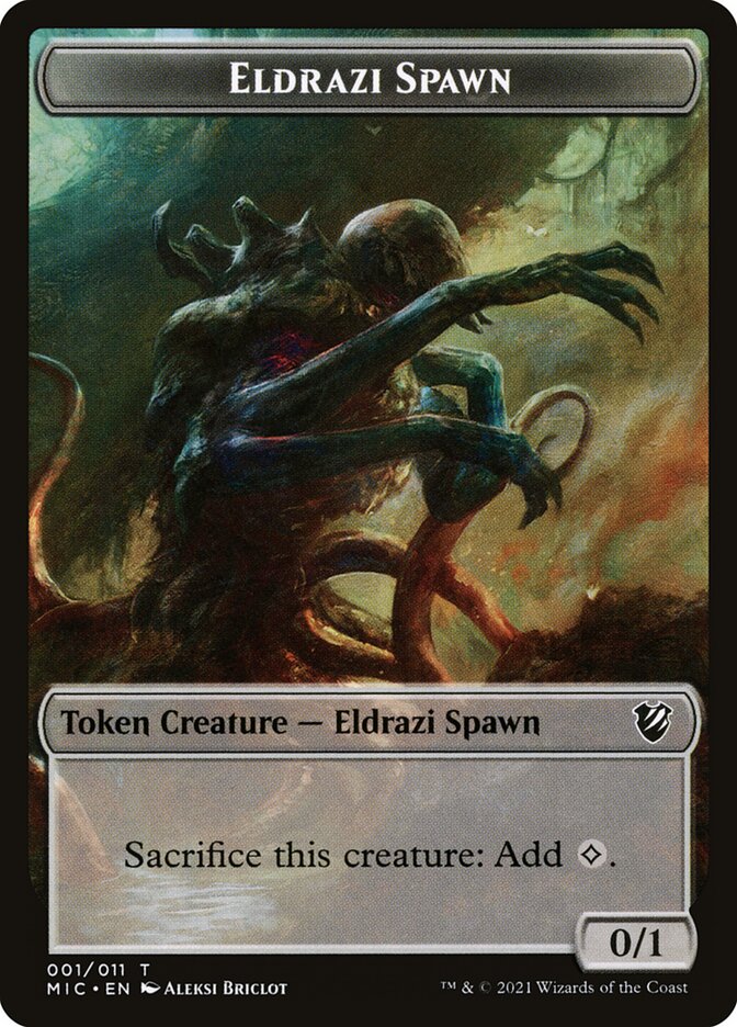 Eldrazi Spawn card front