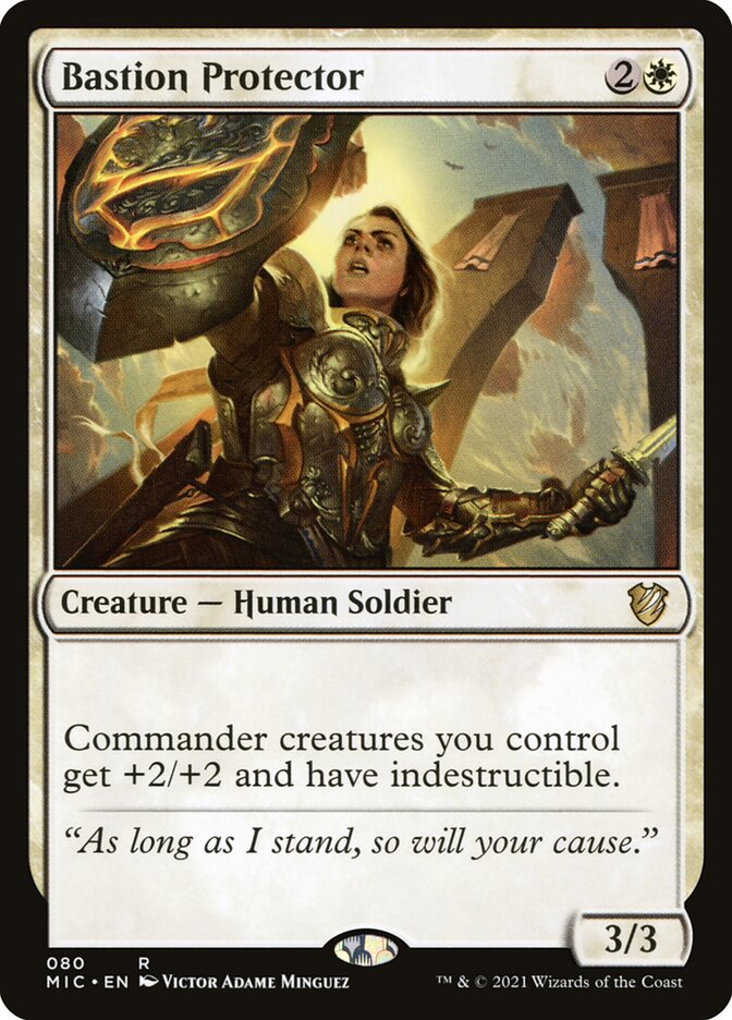 Bastion Protector card front