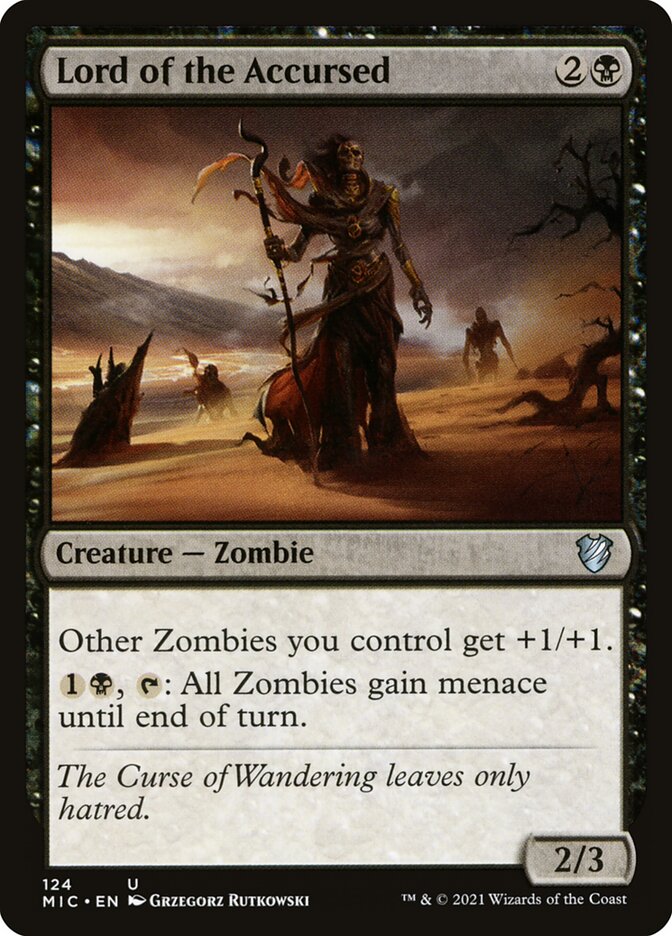 Lord of the Accursed card front