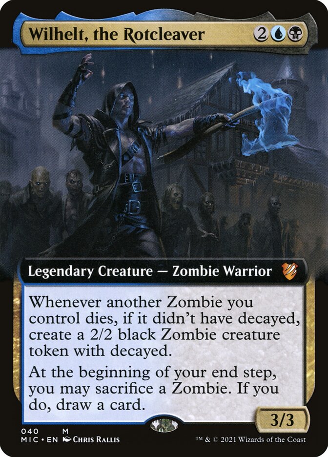 Wilhelt, the Rotcleaver card front