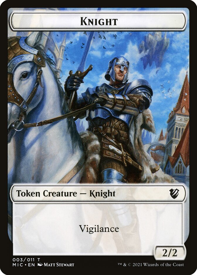 Knight card front