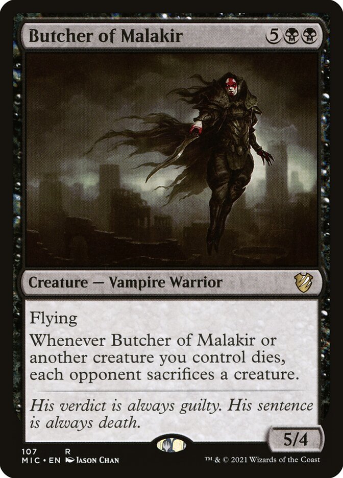 Butcher of Malakir card front