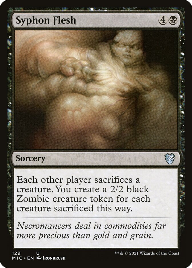 Syphon Flesh card front
