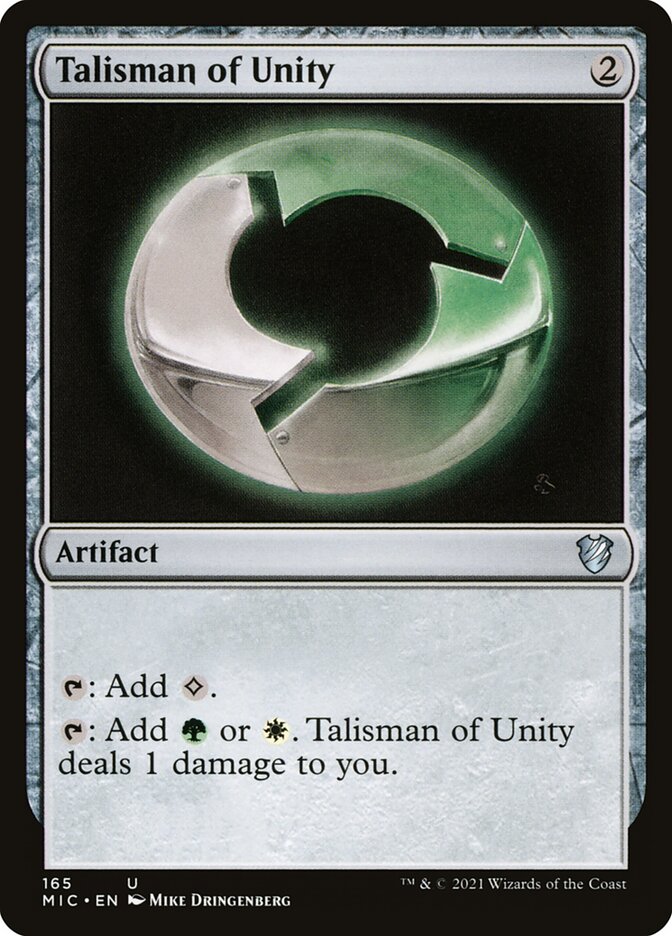 Talisman of Unity card front