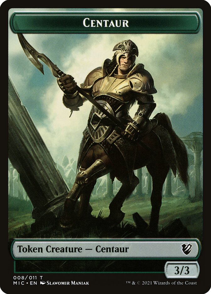 Centaur card front