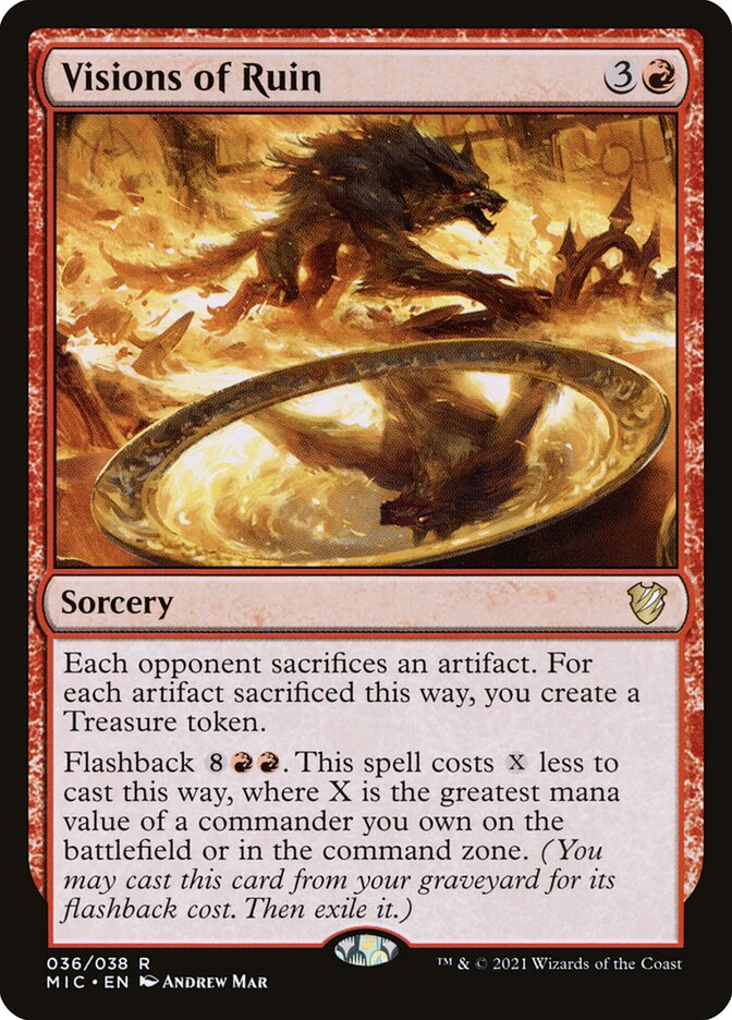 Visions of Ruin card front