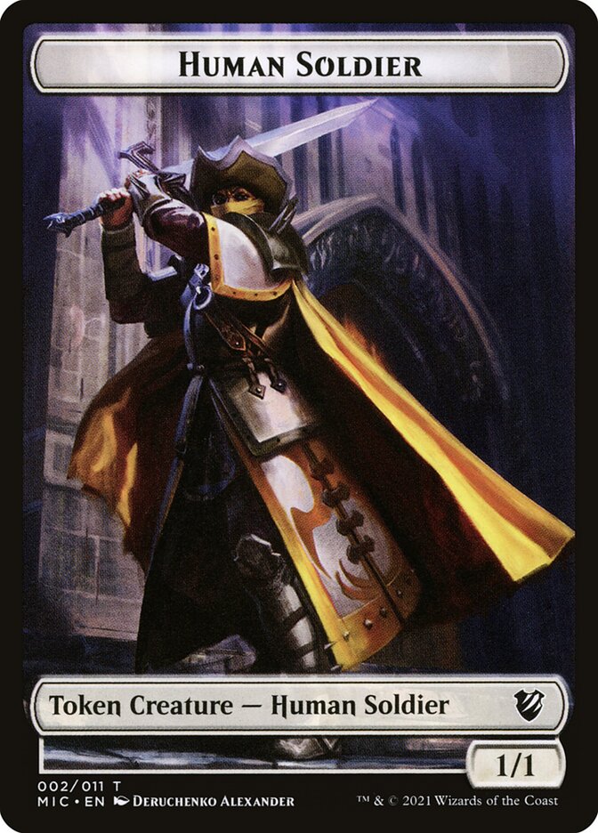 Human Soldier card front