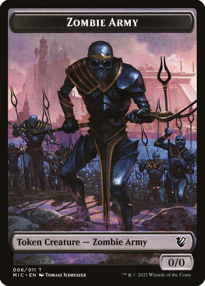 Zombie Army card front