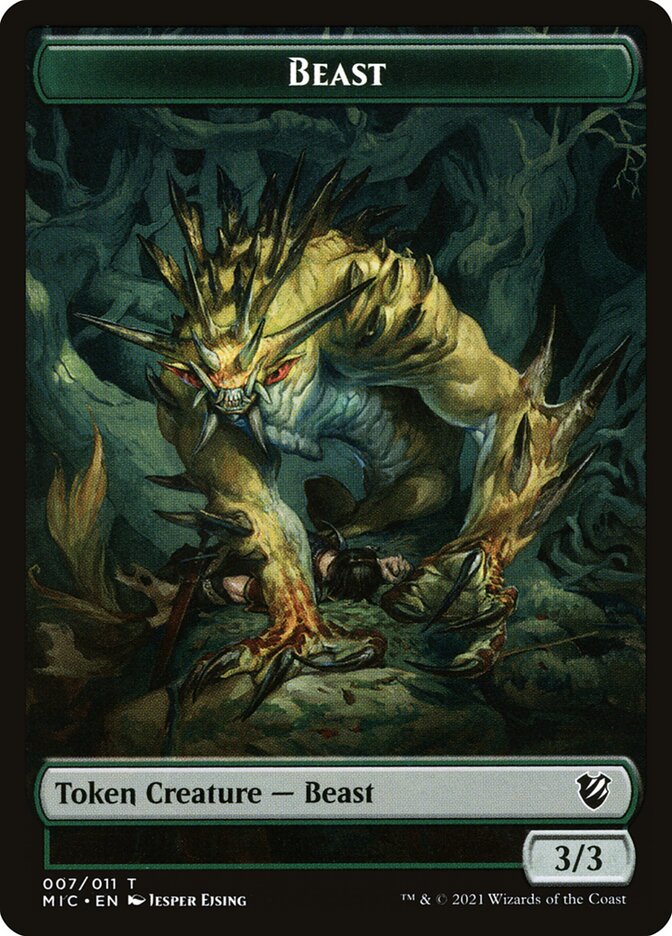 Beast card front