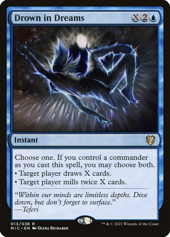 Drown in Dreams card front