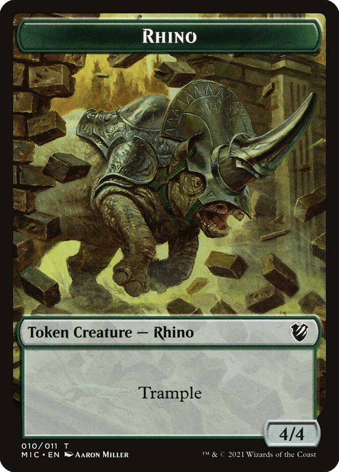 Rhino card front