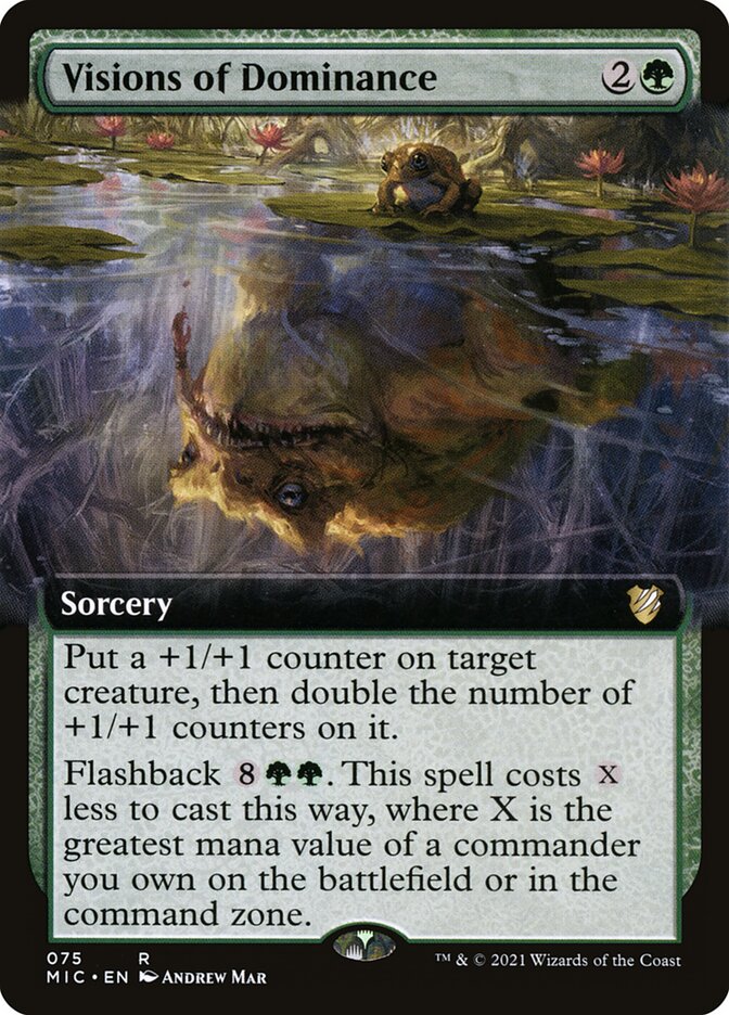 Visions of Dominance card front
