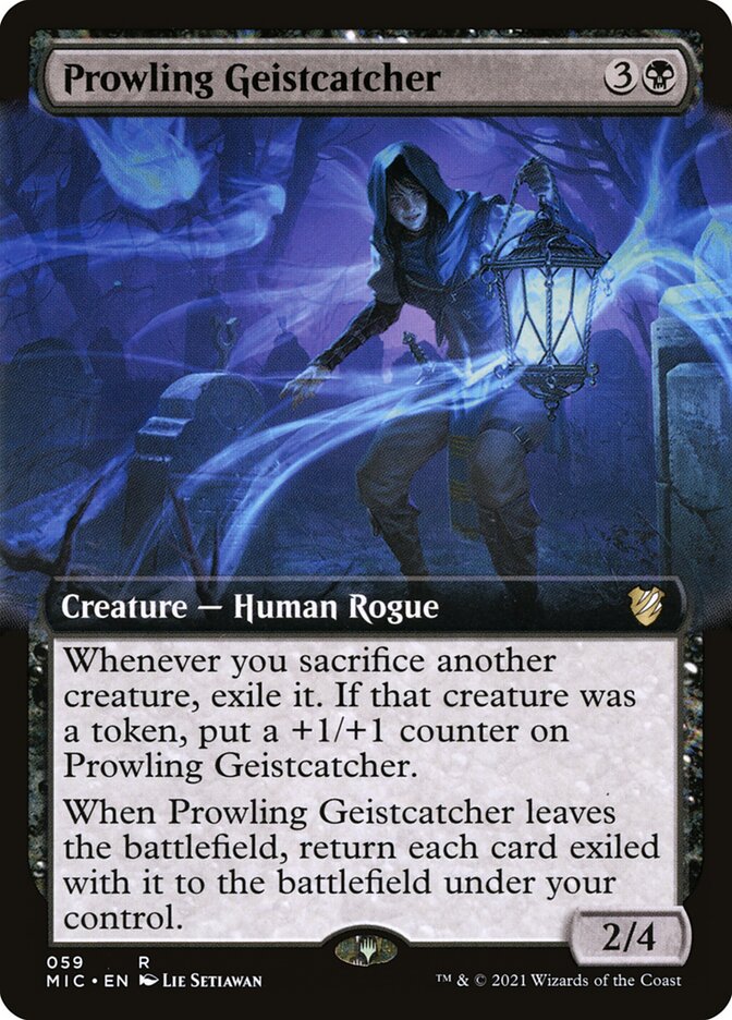 Prowling Geistcatcher card front