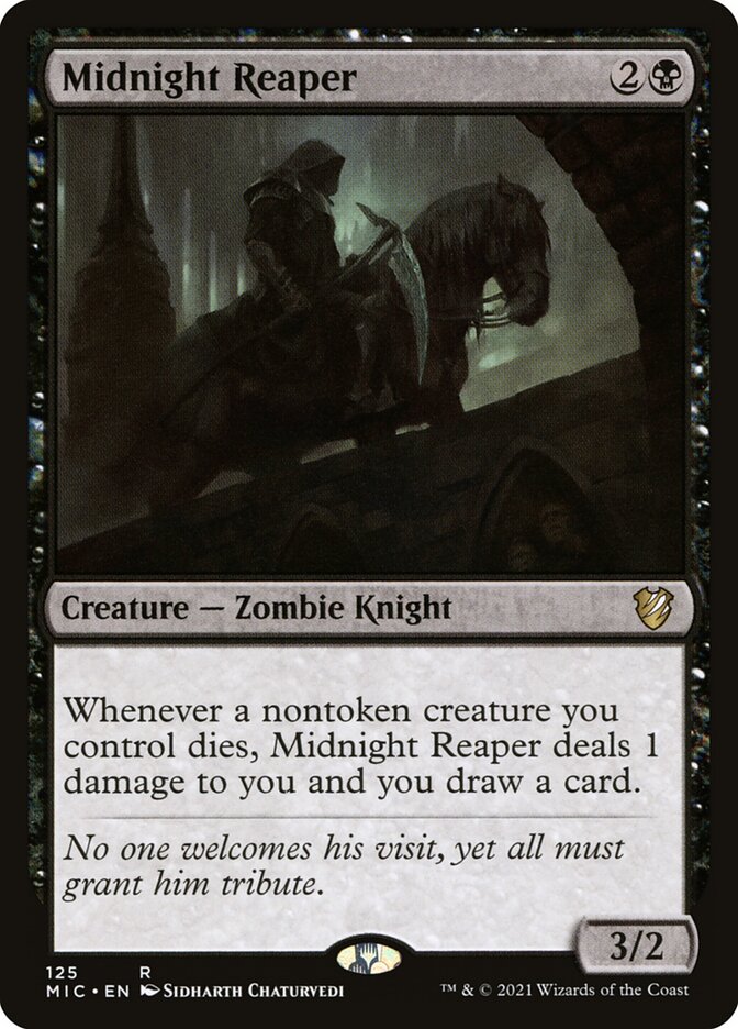 Midnight Reaper card front