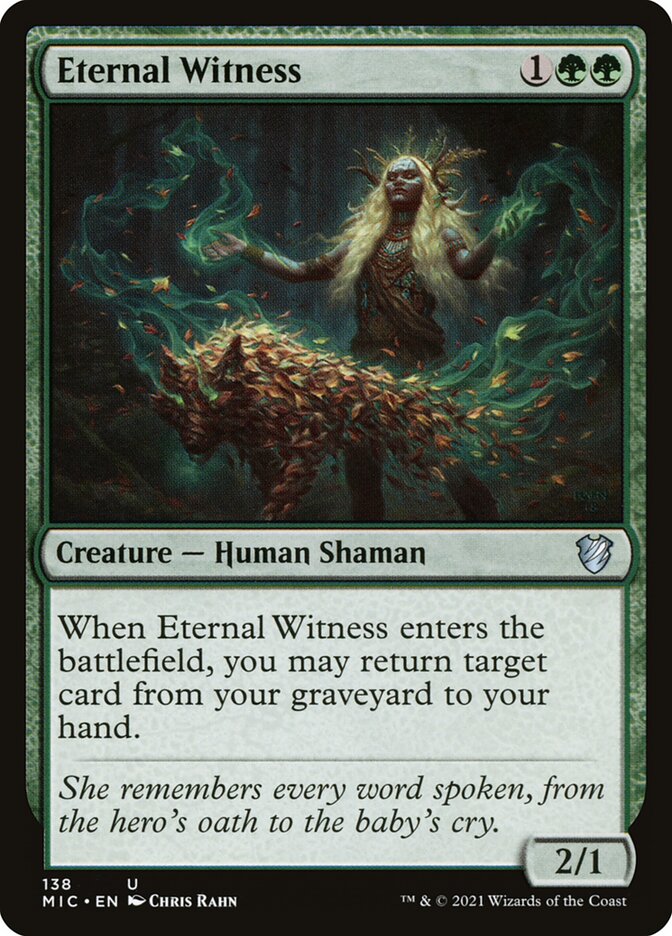 Eternal Witness card front