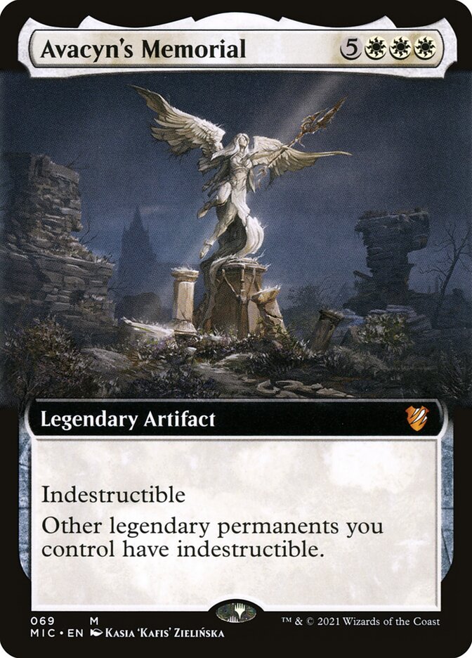 Avacyn's Memorial card front
