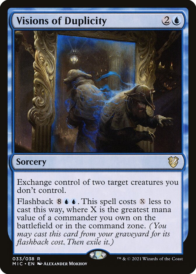 Visions of Duplicity card front