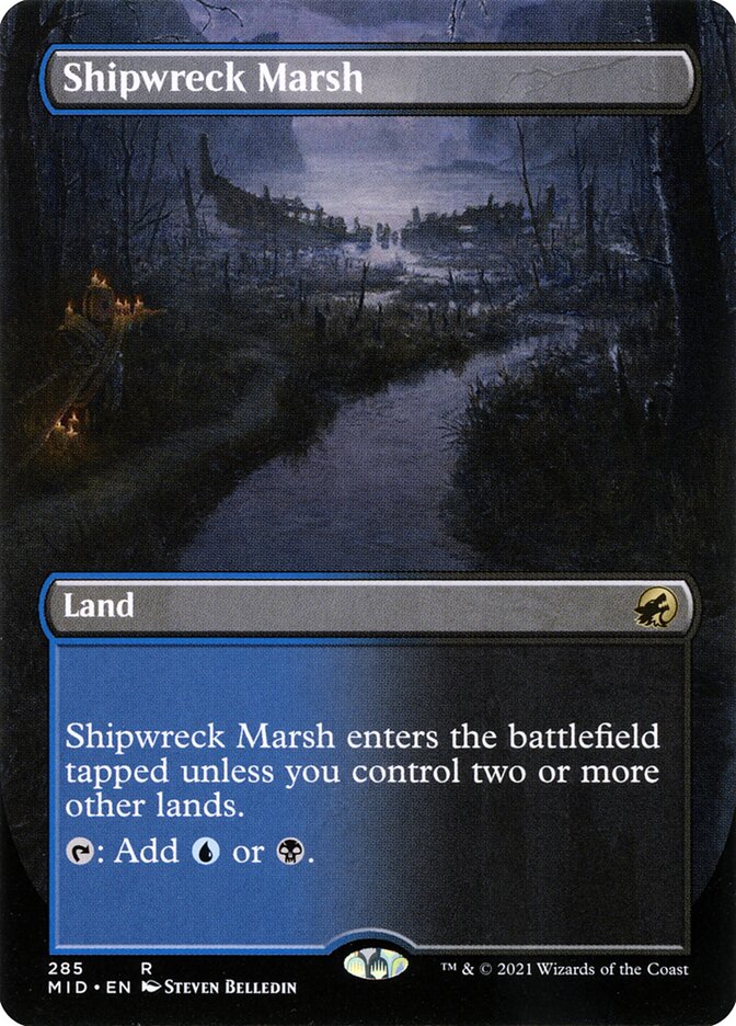 Shipwreck Marsh card front