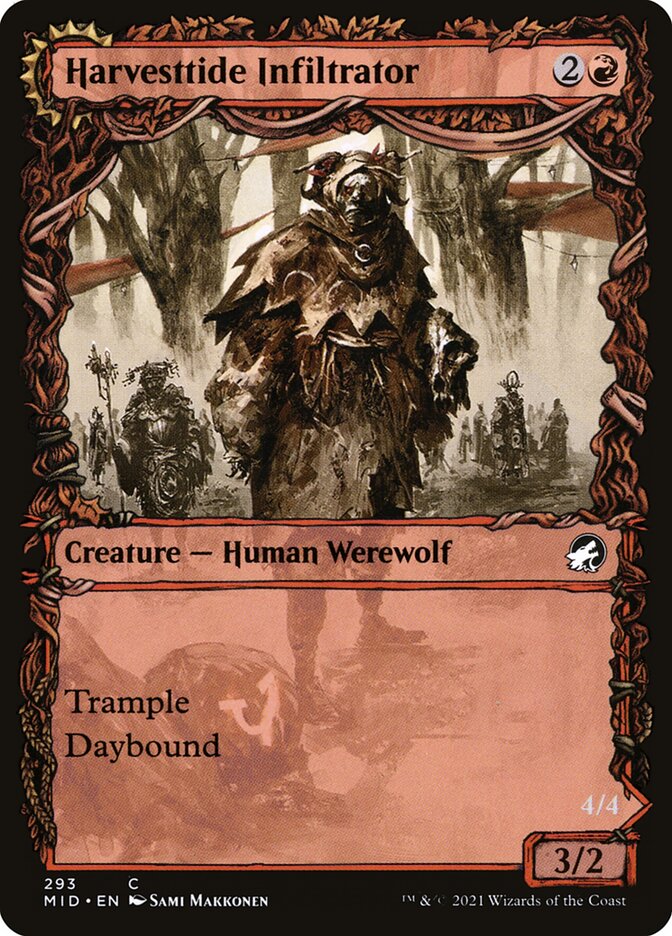 Harvesttide Infiltrator card front
