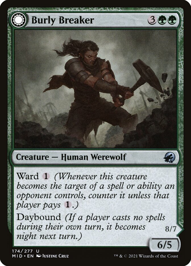Burly Breaker card front
