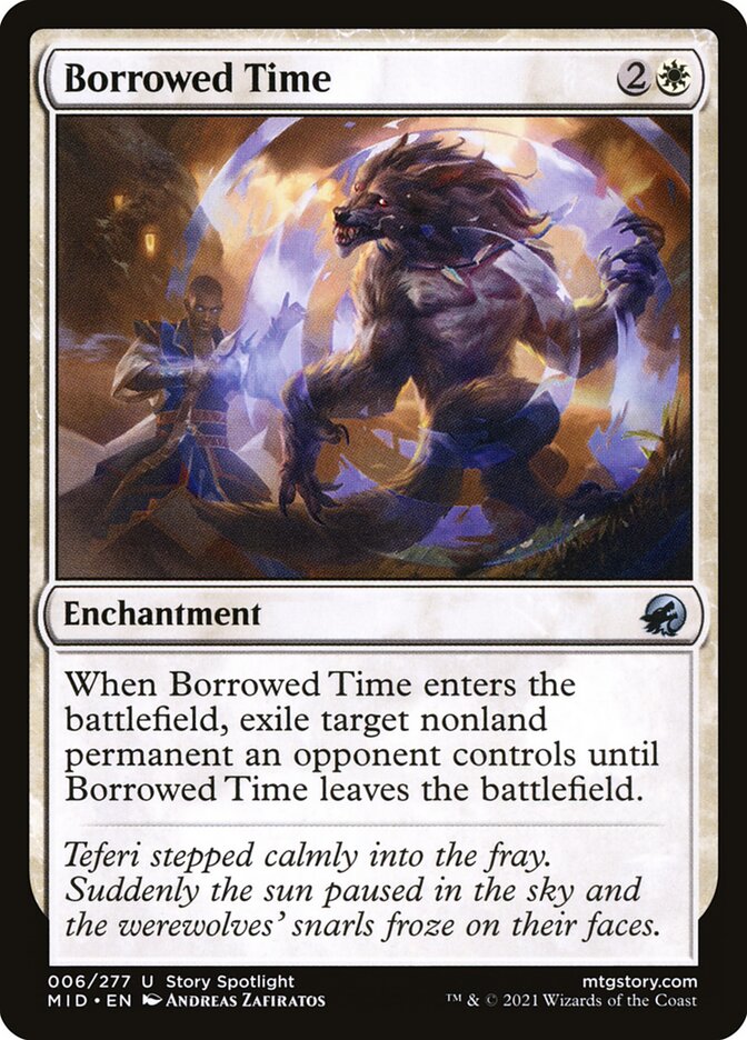 Borrowed Time card front