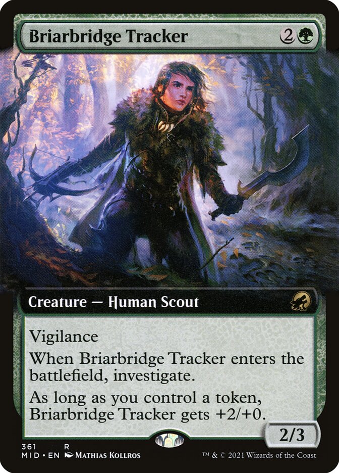 Briarbridge Tracker card front