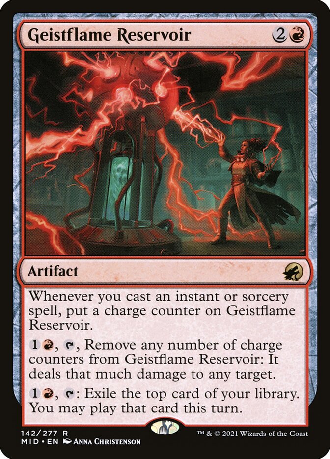 Geistflame Reservoir card front
